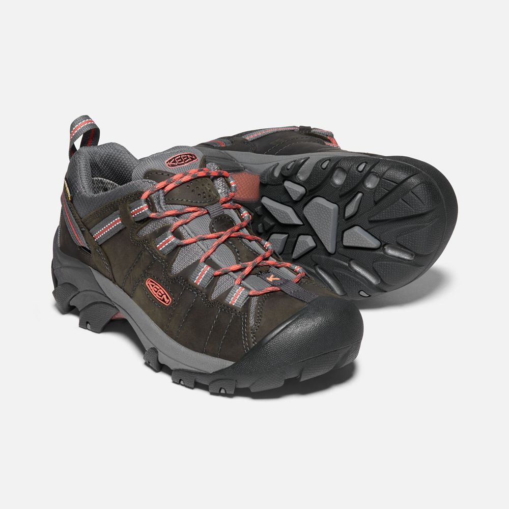 Keen Vandringsskor Dam Svarta Bruna - Targhee Ii Waterproof - 615829MVY